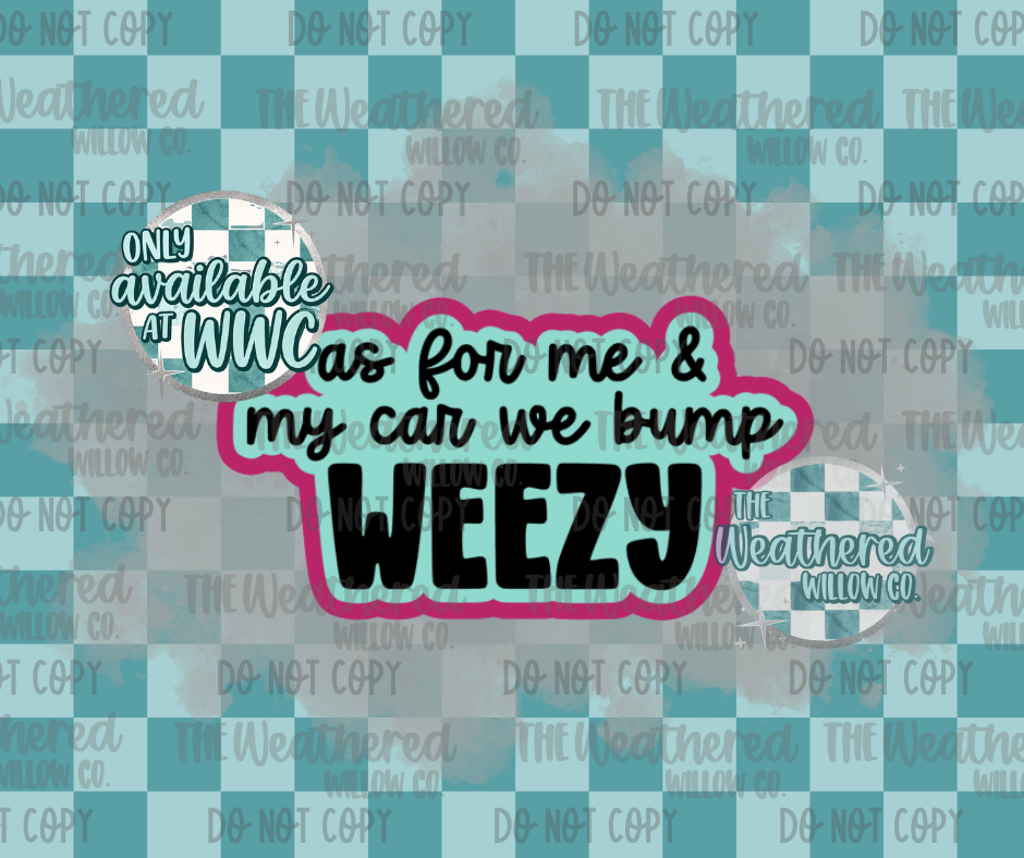 As for me -Weezy - Silicone Freshie Mold