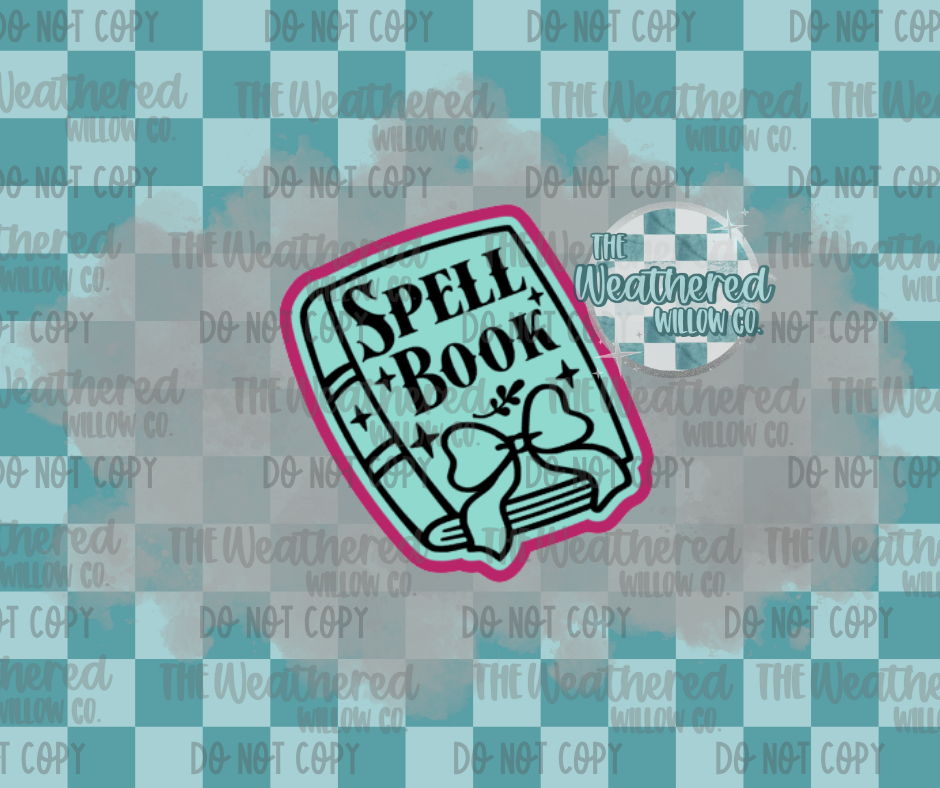 Spell Book - Silicone Freshie Mold