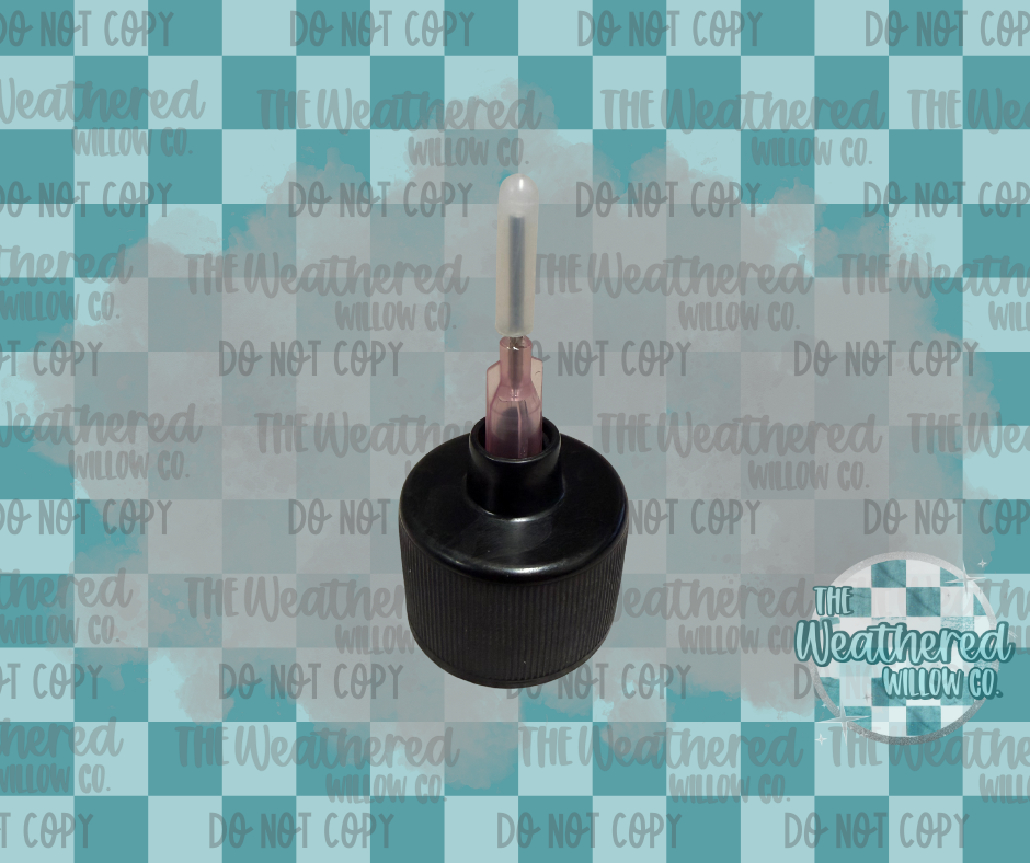 Paint Bottle Cap w/ 20g needle tip