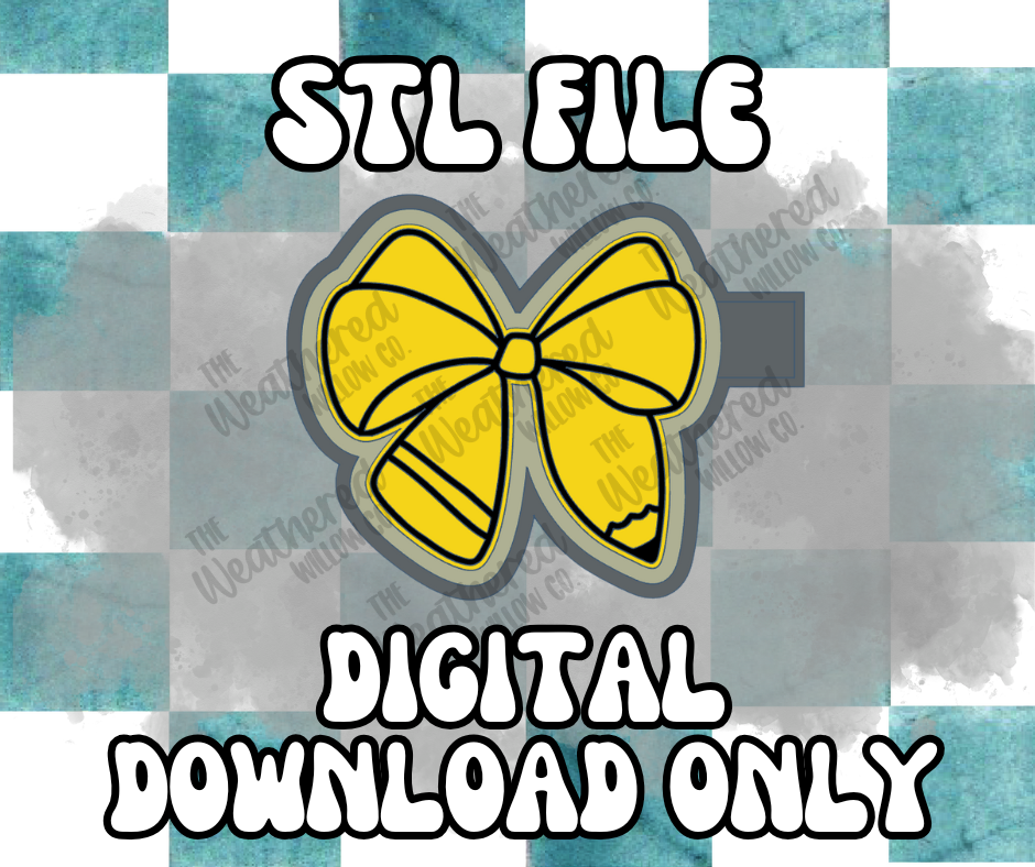 Pencil Bow - STL FILE