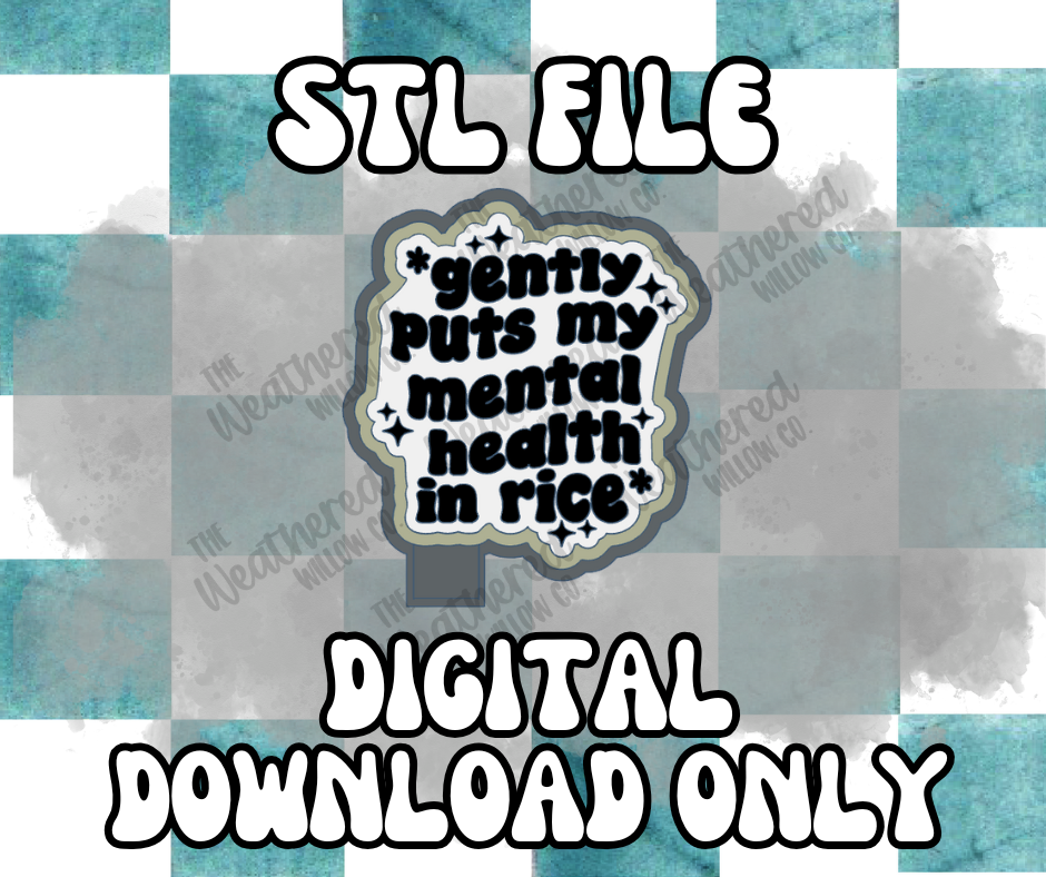 Mental health in rice - STL FILE