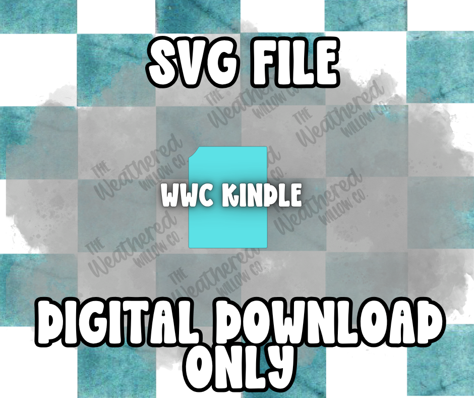 WWC Kindle (middle only) SVG ** DIGITAL DOWNLOAD**