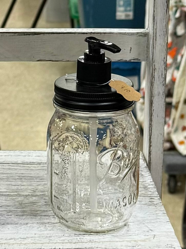Mason Jar Soap Dispenser