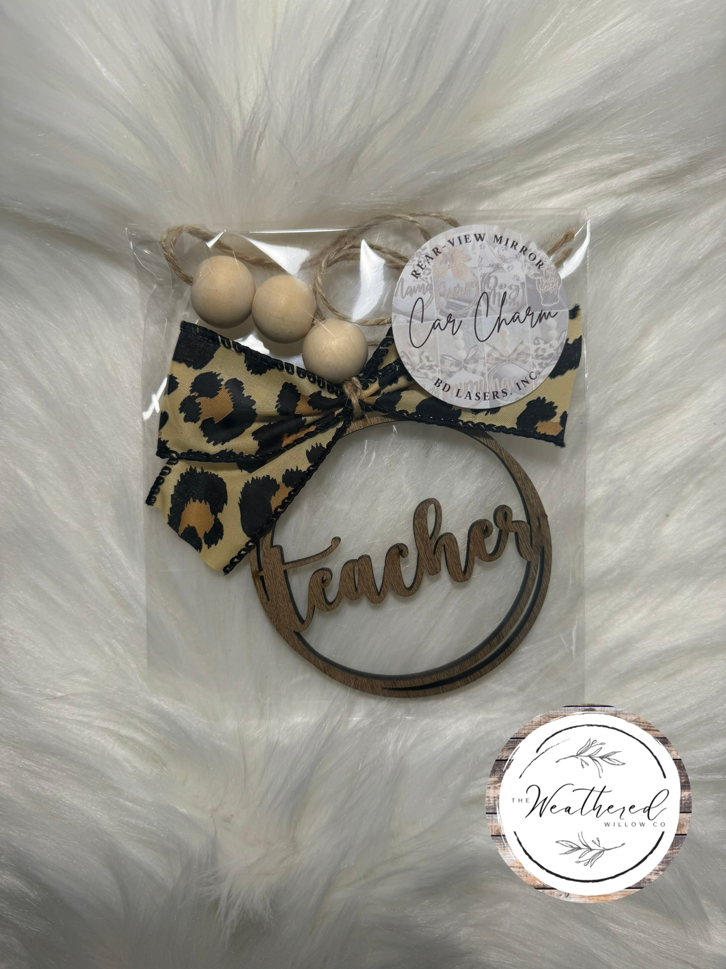 Teacher Car Charm Ornament