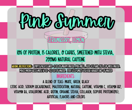 Pink Summer - Loaded Tea Packet