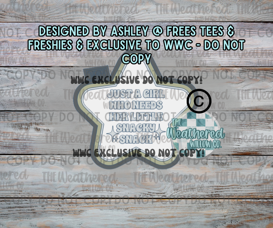 Snacky snack star; WWC EXCLUSIVE - Silicone Freshie Mold