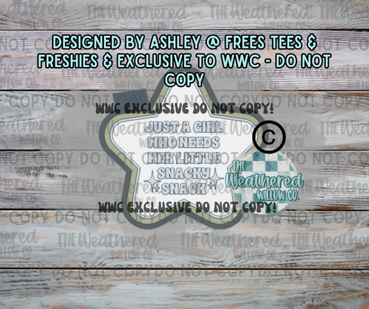 Snacky snack star; WWC EXCLUSIVE - Silicone Freshie Mold