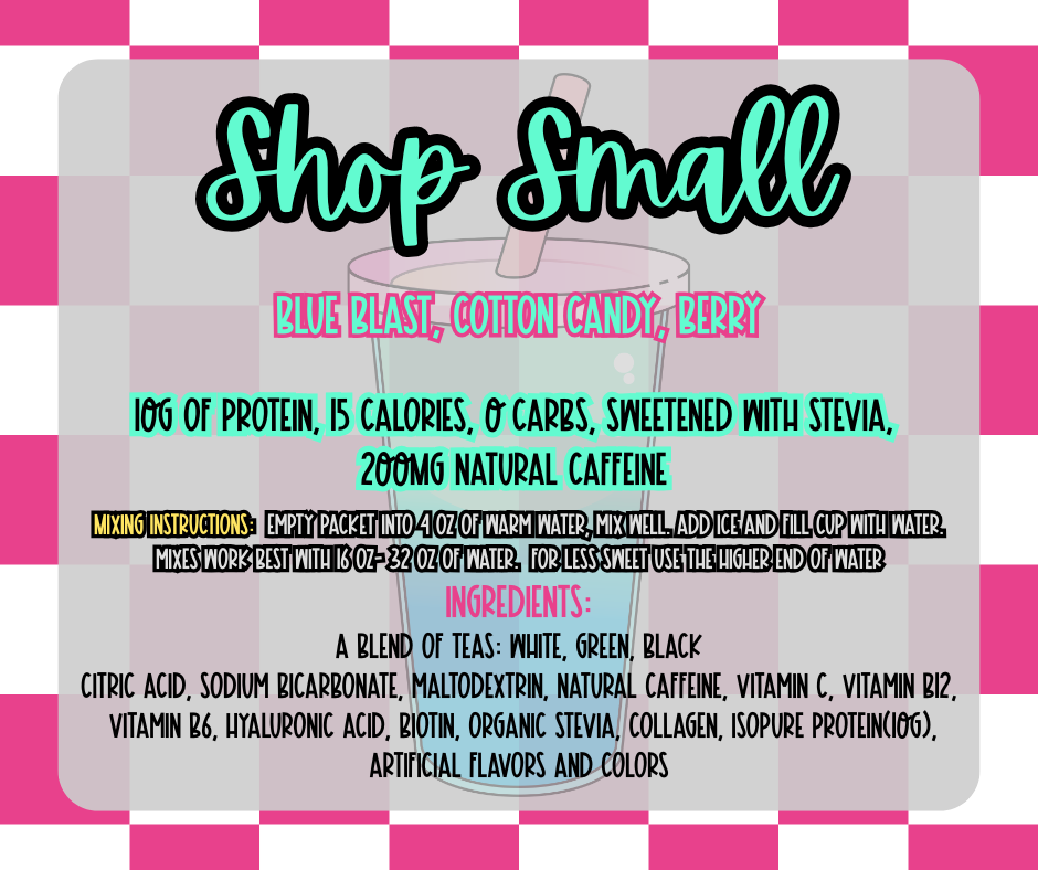 Shop Small - Loaded Tea Packet