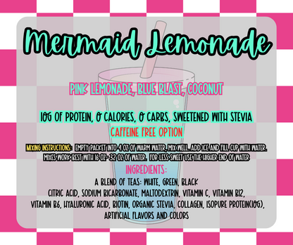 Mermaid Lemonade - Loaded Tea Packet