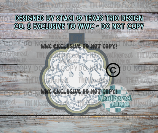 Beach ball flower; WWC EXCLUSIVE - Silicone Freshie Mold