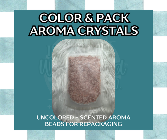 Color & Pack Scented Aroma Crystals (Salt Sizzlers)