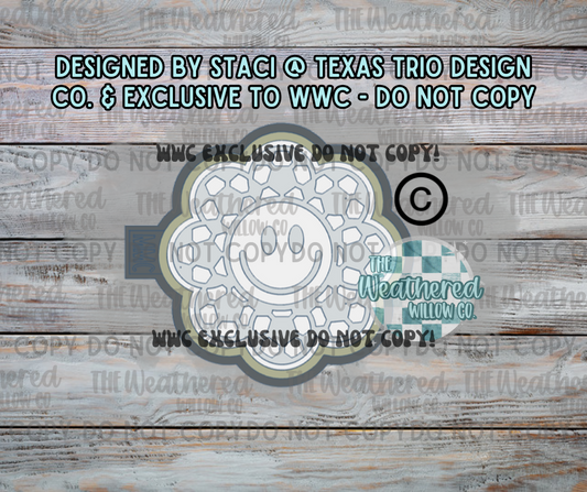 Soccer ball flower; WWC EXCLUSIVE - Silicone Freshie Mold