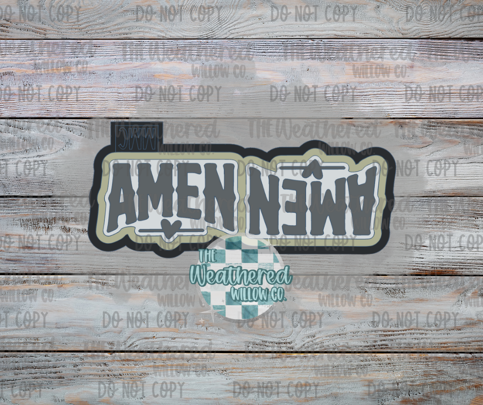 VENT SET;Amen - Silicone Freshie Mold