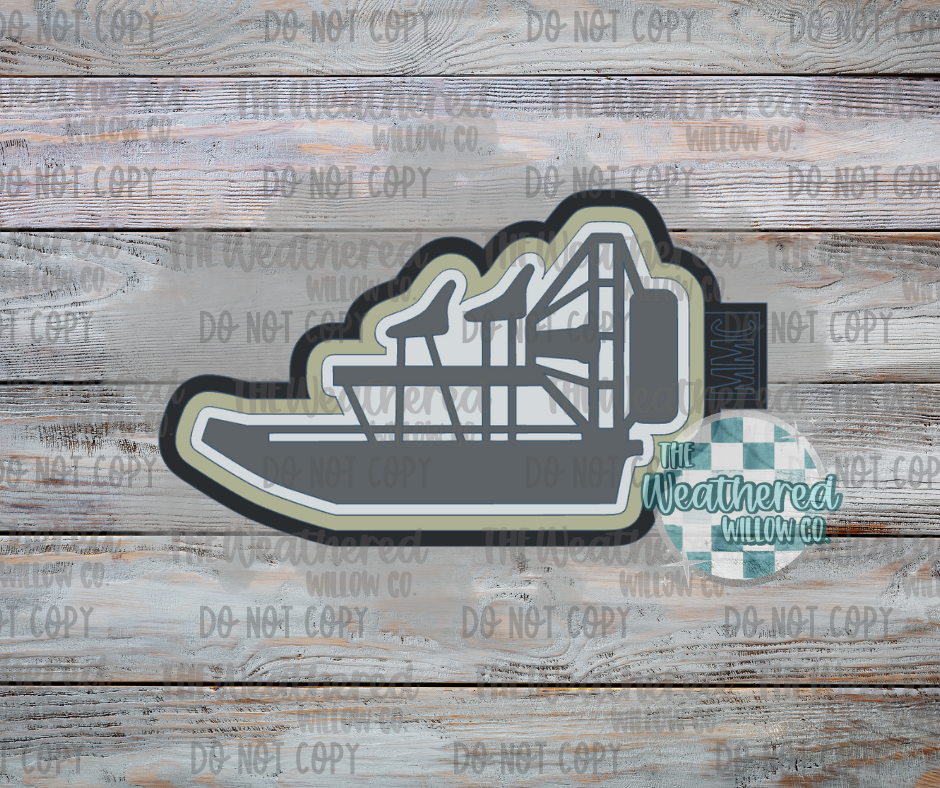 Airboat - Silicone Freshie Mold