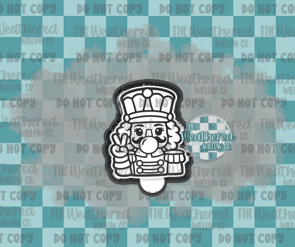 Bubblegum Nutcracker - Silicone Freshie Mold