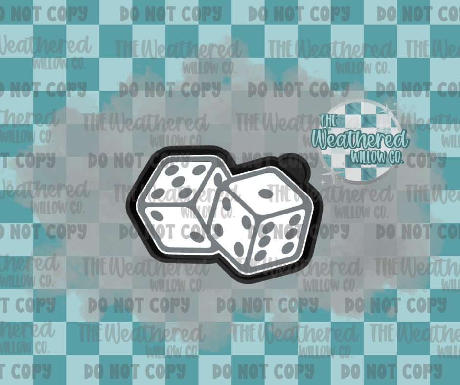 Dice - Silicone Freshie Mold