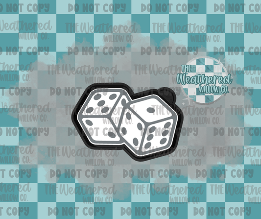 Dice - Silicone Freshie Mold