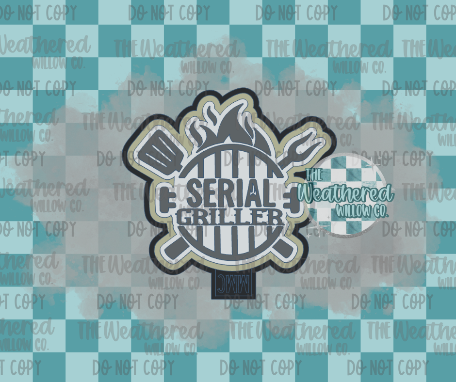 Serial Griller - Silicone Freshie Mold