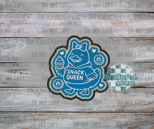 Snack Queen - Silicone Freshie Mold