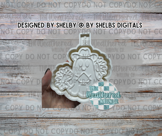 Western Ghost - Silicone Freshie Mold