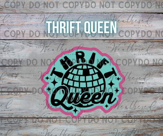 Thrift Queen - Silicone Freshie Mold