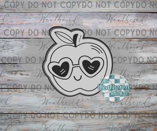 Cute Apple - Silicone Freshie Mold