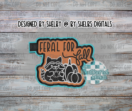 Feral for fall - Silicone Freshie Mold