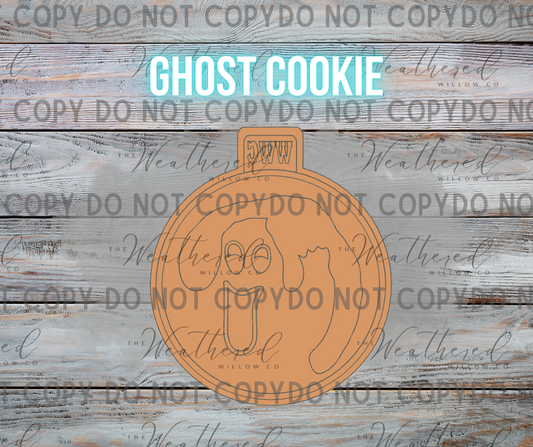 Ghost Cookie - Silicone Freshie Mold