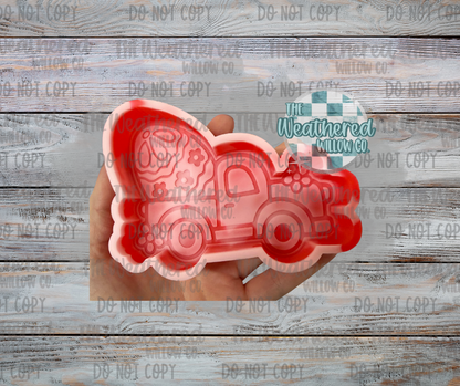 Easter Egg Truck - Silicone Freshie Mold