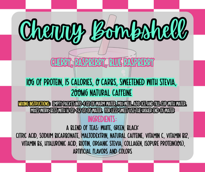 Cherry Bombshell - Loaded Tea Packet