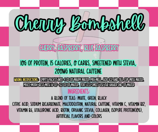 Cherry Bombshell - Loaded Tea Packet