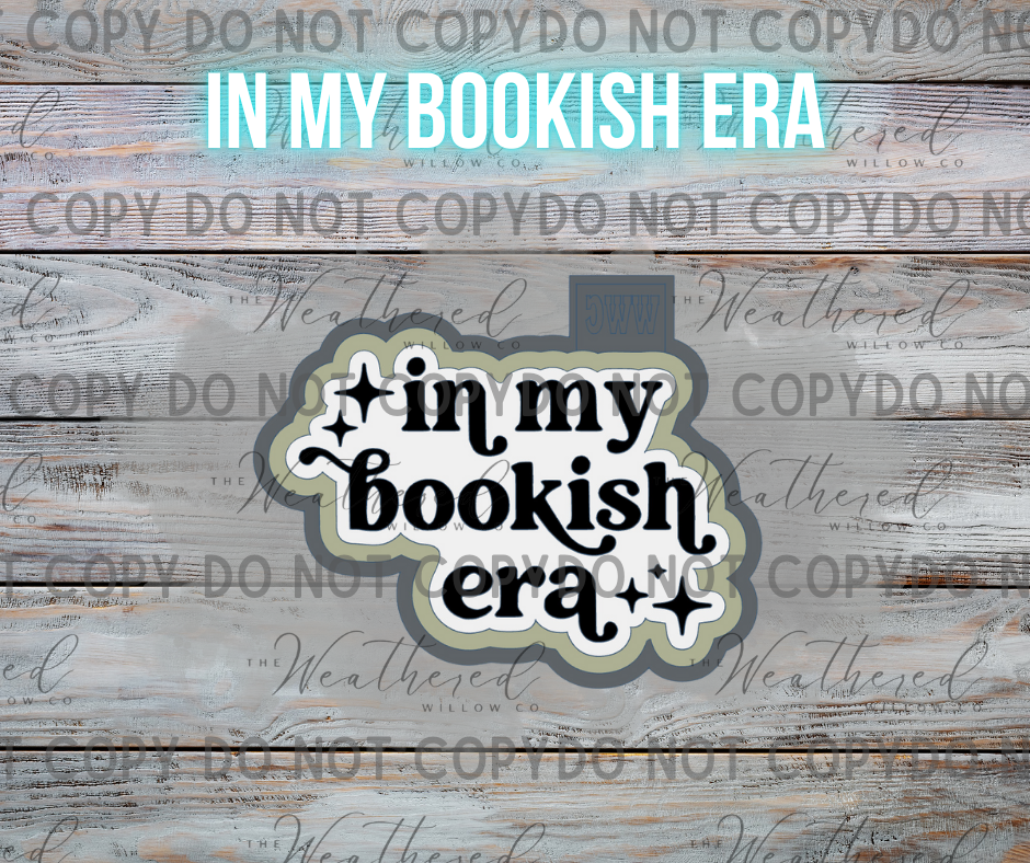 In my bookish era - Silicone Freshie Mold