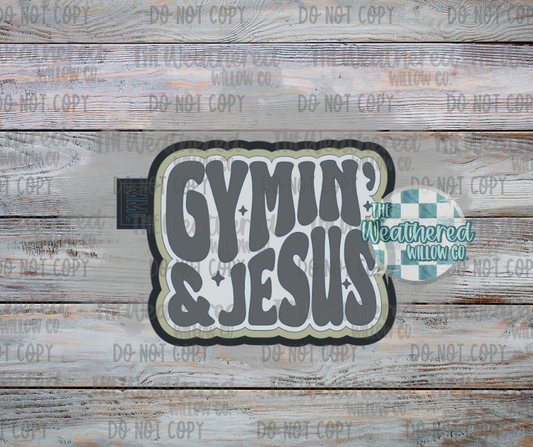Gymin' & Jesus - Silicone Freshie Mold