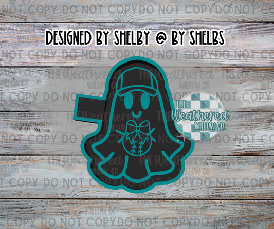 Baseball Ghost - Silicone Freshie Mold