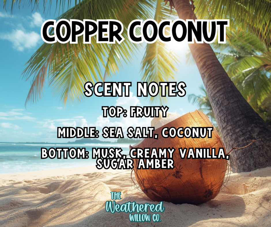 Copper Coconut - 16oz Scented Aroma Beads