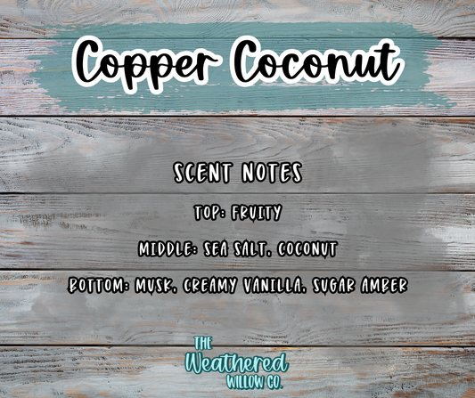 Copper Coconut - 16oz Scented Aroma Beads
