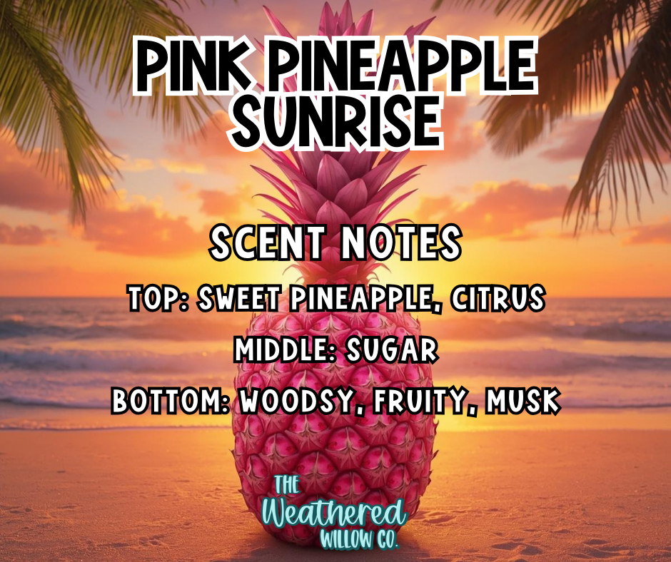 Pink Pineapple Sunrise - 16oz Scented Aroma Beads