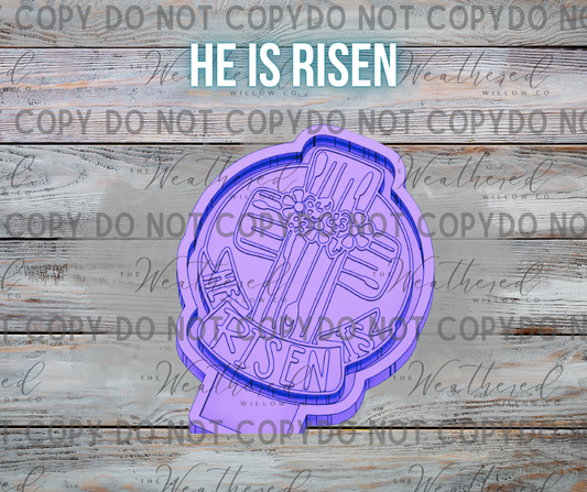 He is risen - Silicone Freshie Mold