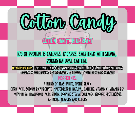 Cotton Candy - Loaded Tea Packet