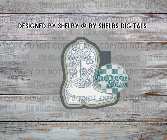 Groovy Boot - Silicone Freshie Mold