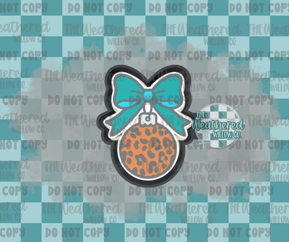 Leopard Ornament - Silicone Freshie Mold