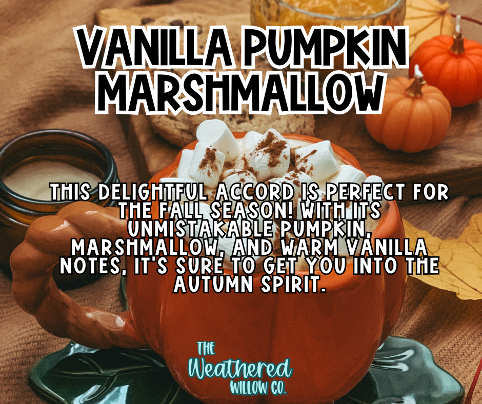 Vanilla Pumpkin Marshmallow - 16oz Scented Aroma Beads