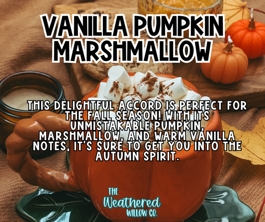 Vanilla Pumpkin Marshmallow - 16oz Scented Aroma Beads