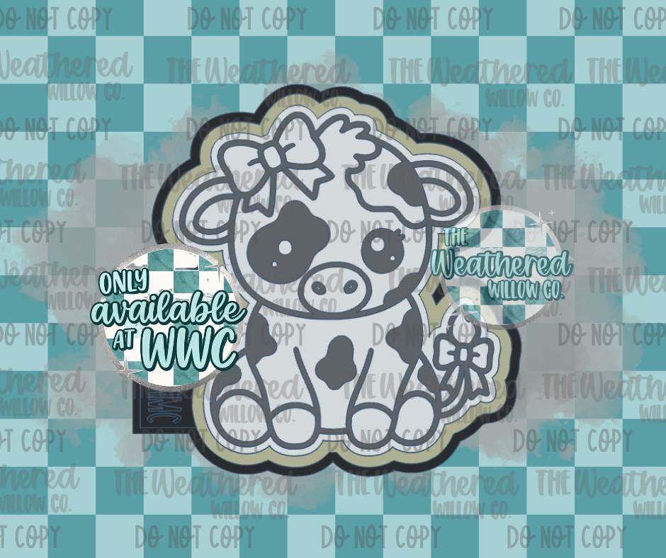 Bow Cow - WWC EXCLUSIVE - Silicone Freshie Mold