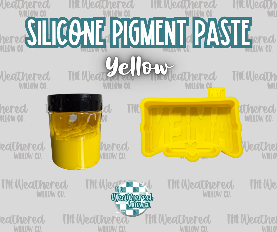 Yellow - Silicone Pigment Paste
