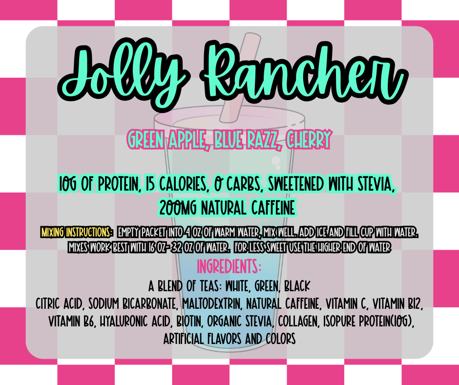 Jolly Rancher - Loaded Tea Packet