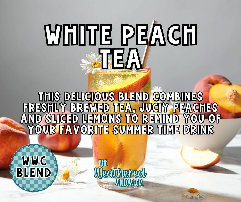 White Peach Tea - 16oz Scented Aroma Beads