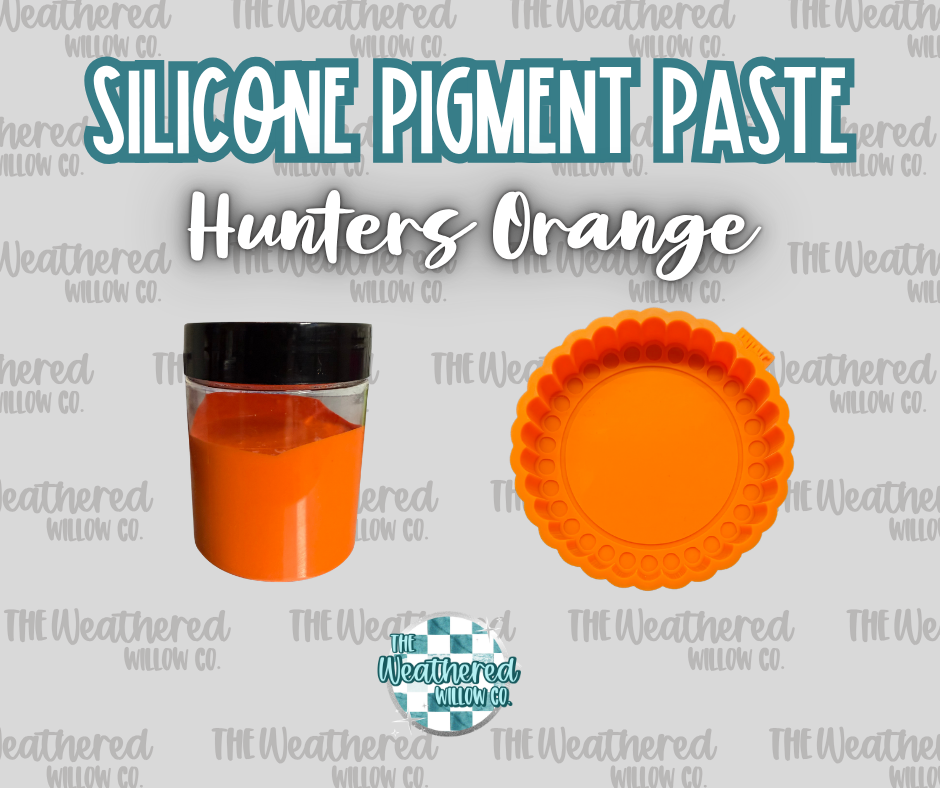 Hunters Orange - Silicone Pigment Paste