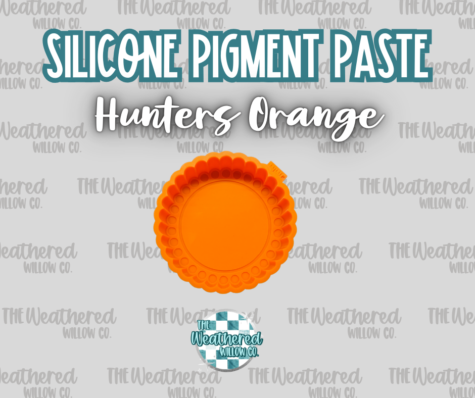 Hunters Orange - Silicone Pigment Paste