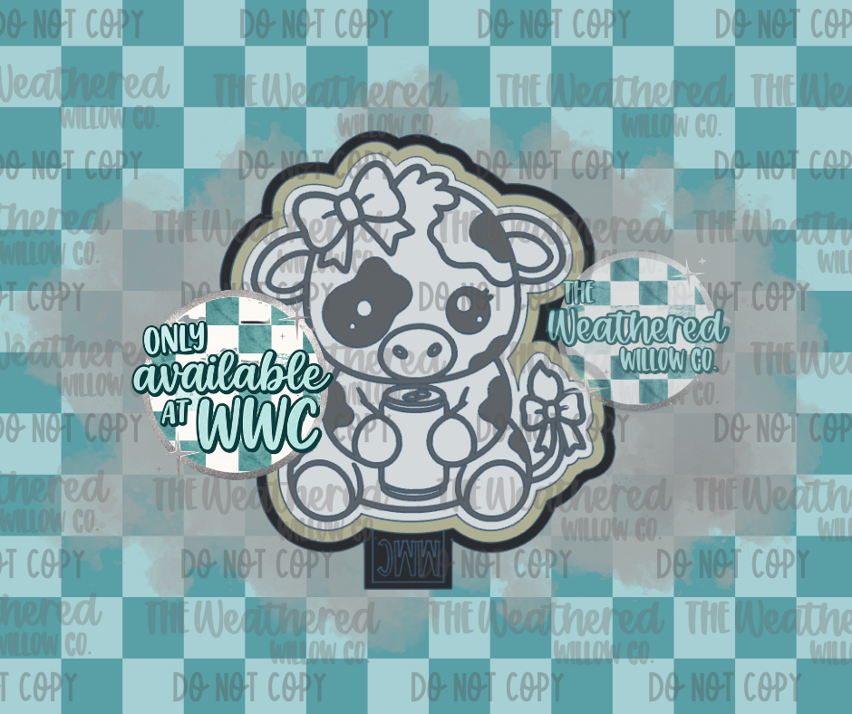 Can Bow Cow - WWC EXCLUSIVE - Silicone Freshie Mold